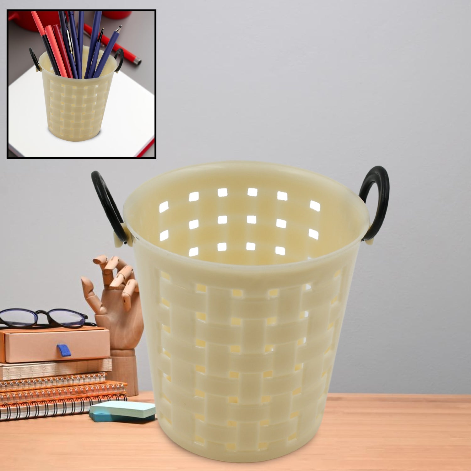 17557 Multifunctional Plastic Round Multi-Purpose Toothpaste Stationary Pen Pencil Holder, Mini Desk Office Desktop Stationery Organizer Bathroom Shelves for Adults (1 Pc) 17557 Multifunctional Plastic Round Multi-Purpose Toothpaste Stationary Pen Pencil Holder, Mini Desk Office Desktop Stationery Organizer Bathroom Shelves for Adults (1 Pc)